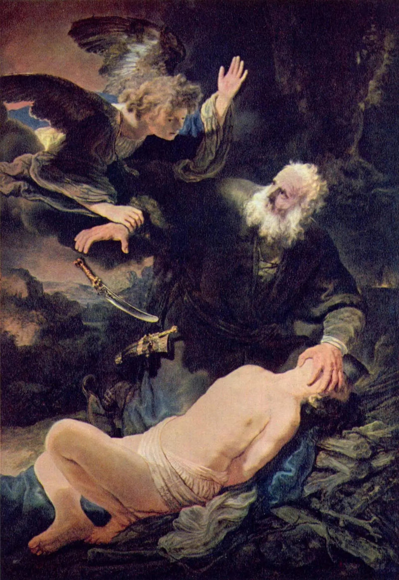 Il Sacrificio di Isacco - Rembrandt