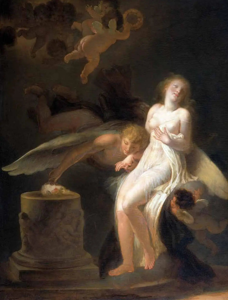 Il sacrificio della rosa - Jean-Honoré Fragonard