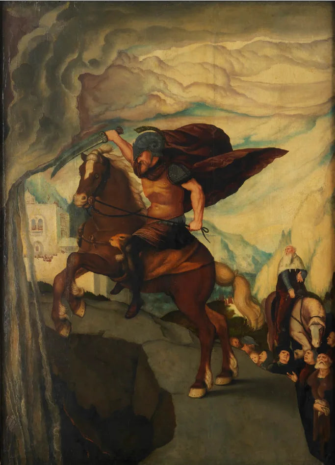 Il sacrificio di sé di Marco Curzio - Hans Baldung Grien