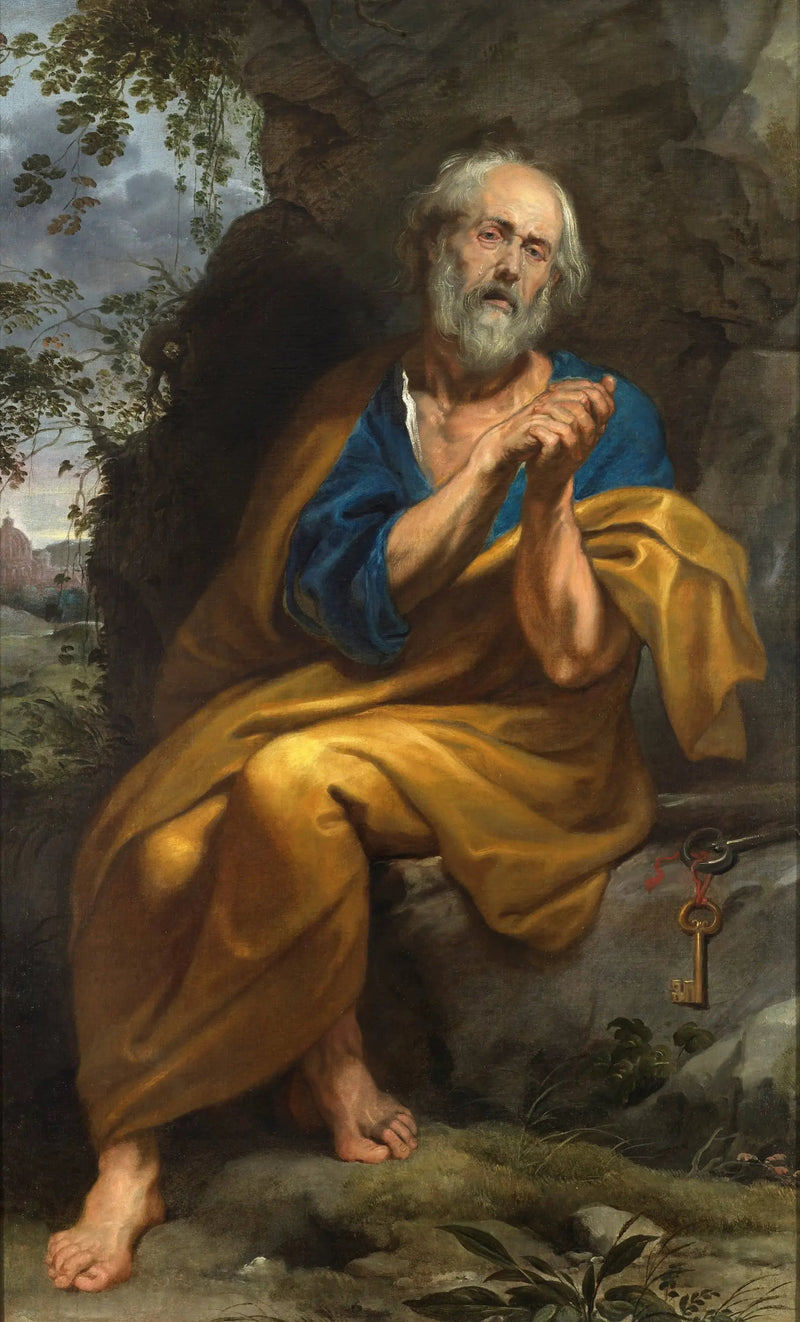 Il Santo Pietro penitente - Antoine van Dyck