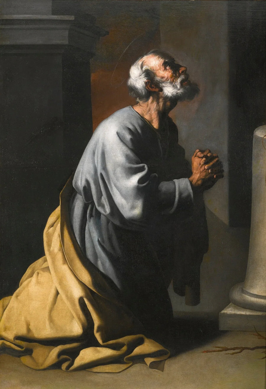 Il Santo Pietro penitente - Francisco de Zurbarán