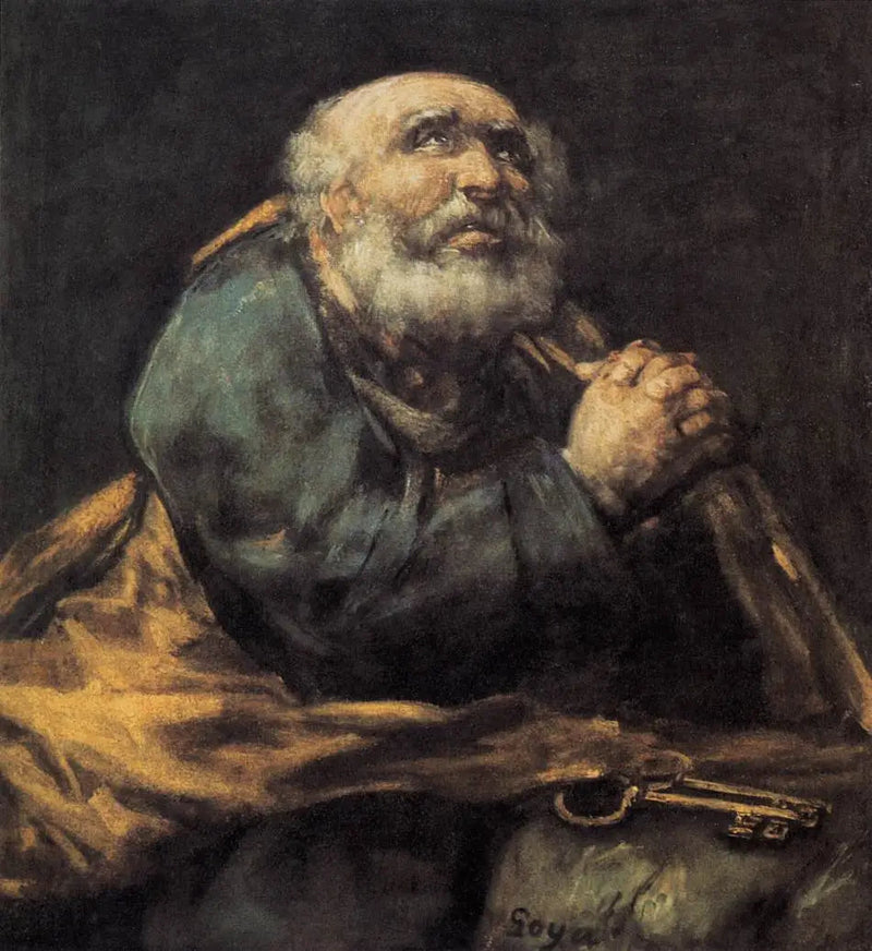 San Pietro penitente - Francisco de Goya