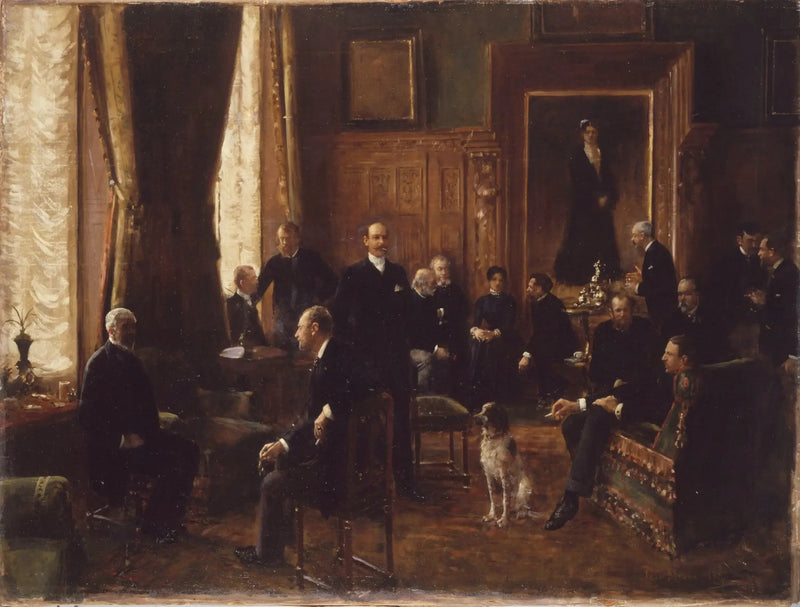 Il salone della contessa Potocka - Jean Béroud