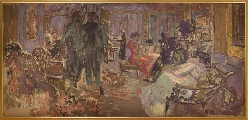 Il salone degli Hessel - Édouard Vuillard