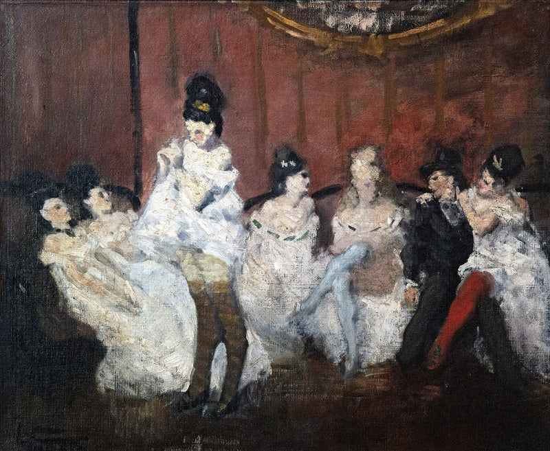 Il salone - Jean-Louis Forain