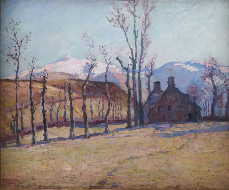 Il Sancy innevato, visto da Saint-Sauves, 14 febbraio 1896 - Armand Guillaumin