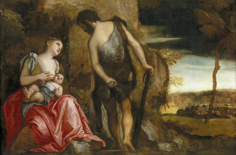 Il senzatetto Caïn e la sua famiglia - Paul Véronèse