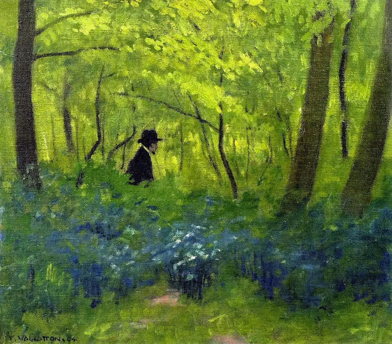 Il satiro nel Bosco di Boulogne - Félix Vallotton
