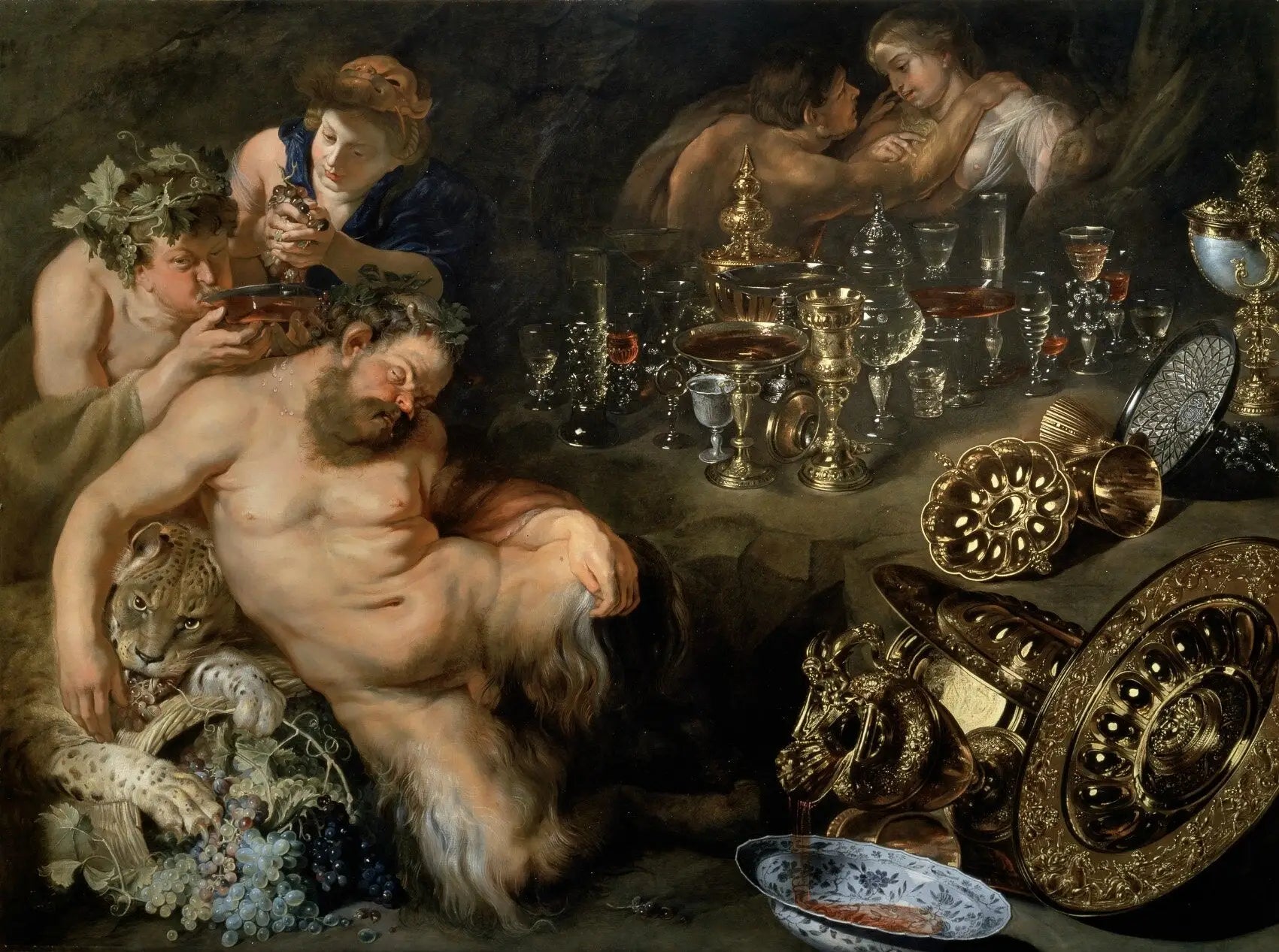 Le Satyre ivre - Peter Paul Rubens - Alpha Reproduction