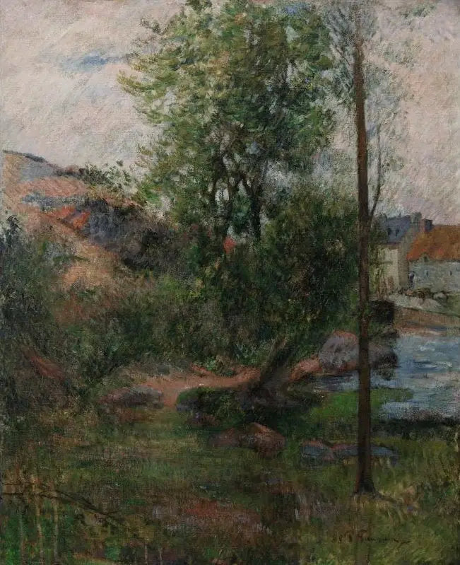 Il Salice al bordo dell'Aven - Paul Gauguin