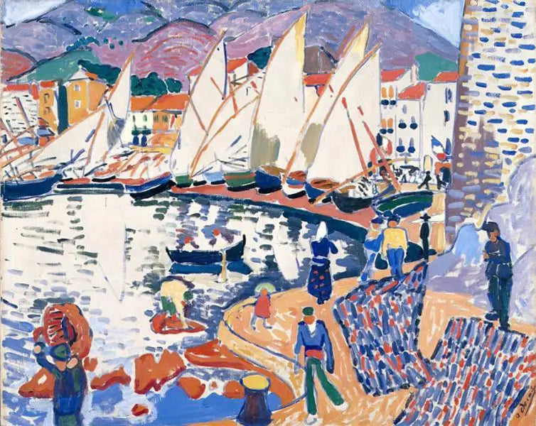 L'asciugatura delle vele - André Derain