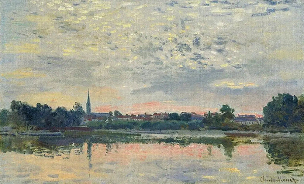 Reproduction du tableau « Le secteur de l'énergie - Claude Monet » par Alpha Reproduction en peinture à l’huile
