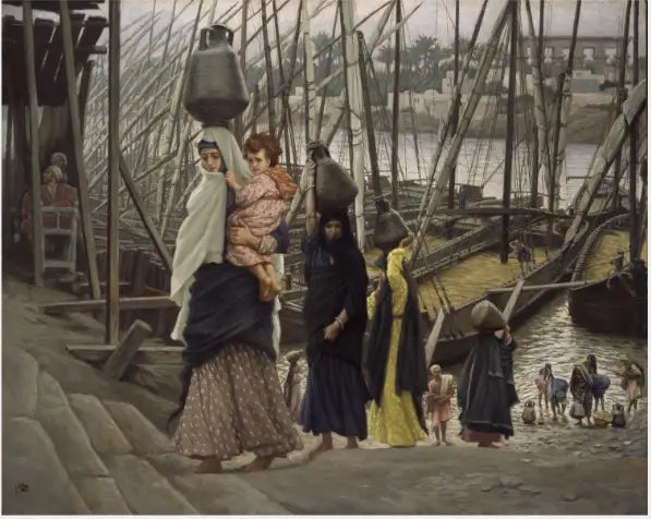 Il soggiorno in Egitto - James Tissot