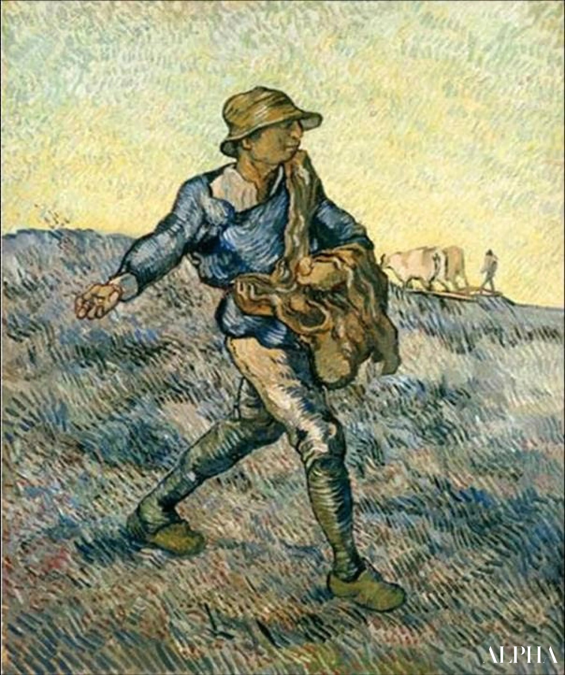 Il seminatore 1914 - Van Gogh - Riproduzioni di quadri e dipinti di alta gamma