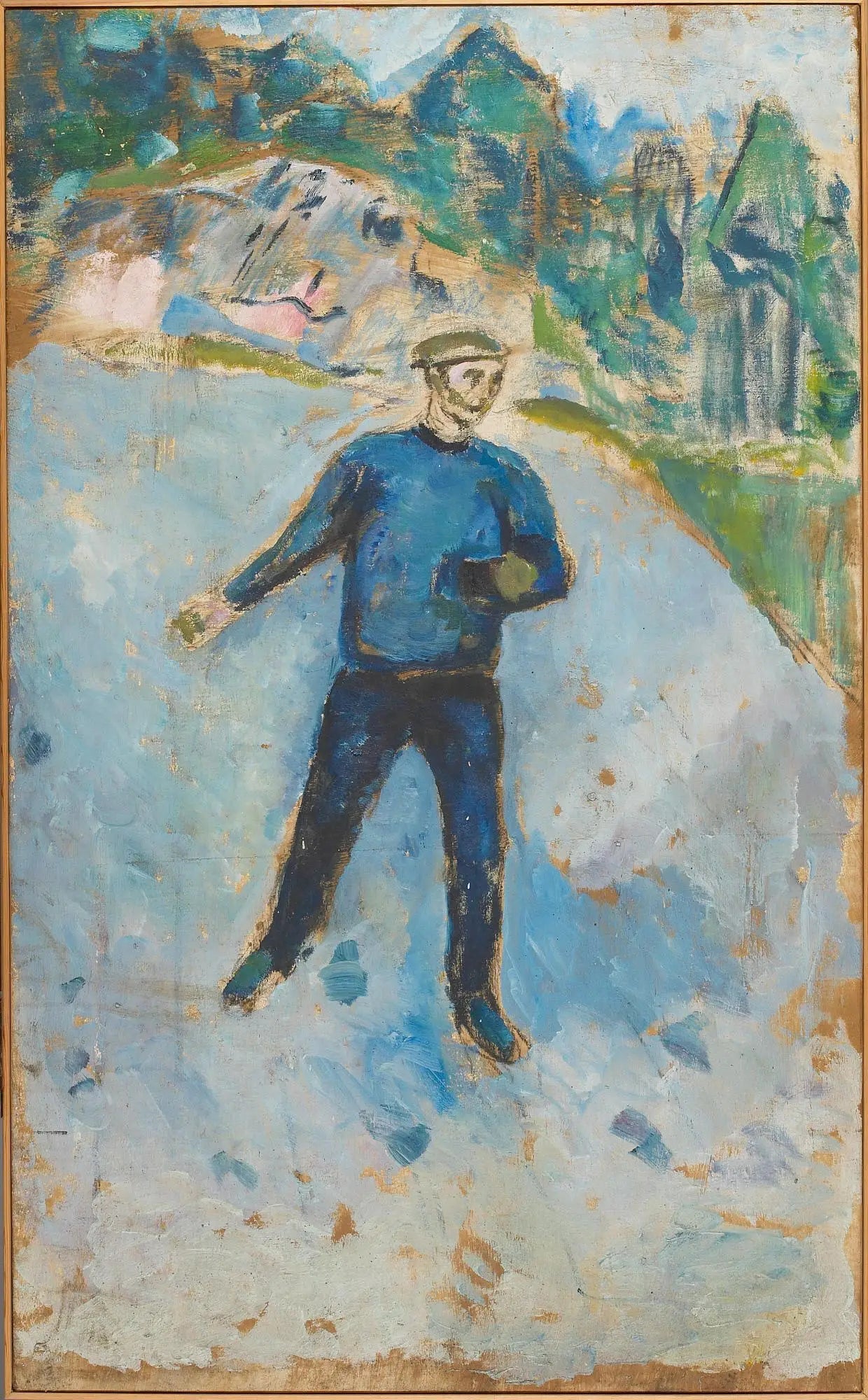 Reproduction du tableau « Le Semeur - Edvard Munch » par Alpha Reproduction en peinture à l’huile