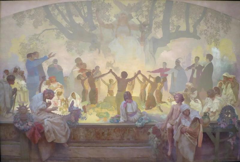 Il Giuramento di Omladina - Alphonse Mucha