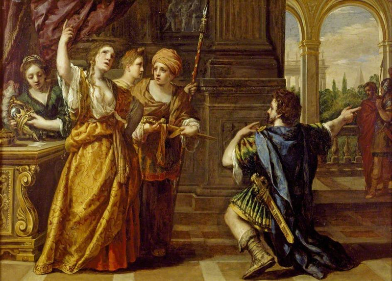 Il giuramento di Semiramide - Pietro da Cortona