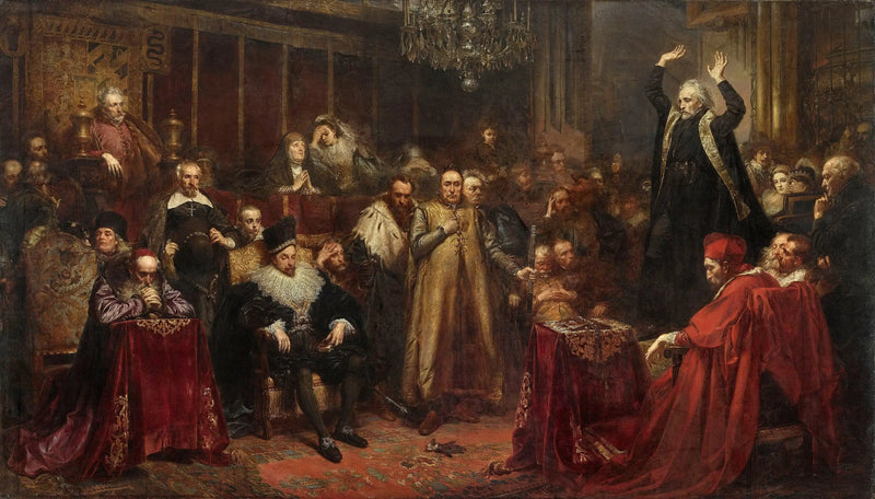 Il Sermone di Piotr Skarga - Jan Matejko