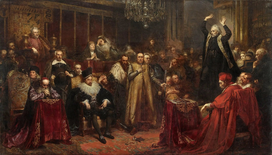 Il Sermone di Piotr Skarga - Jan Matejko
