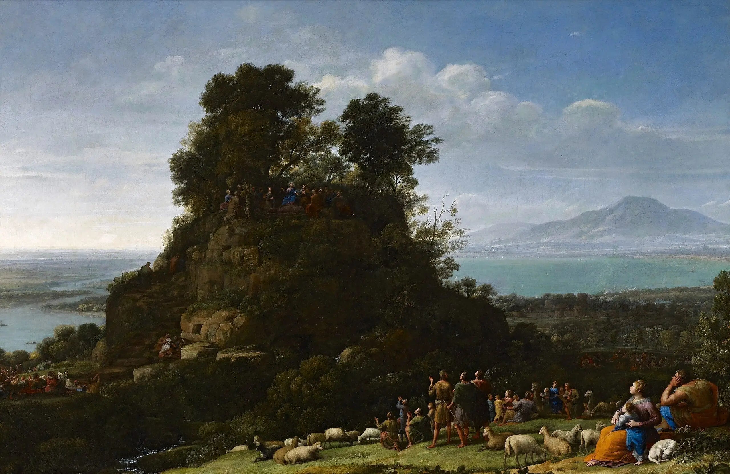 Le Sermon sur la montagne - Claude Lorrain - Alpha Reproduction