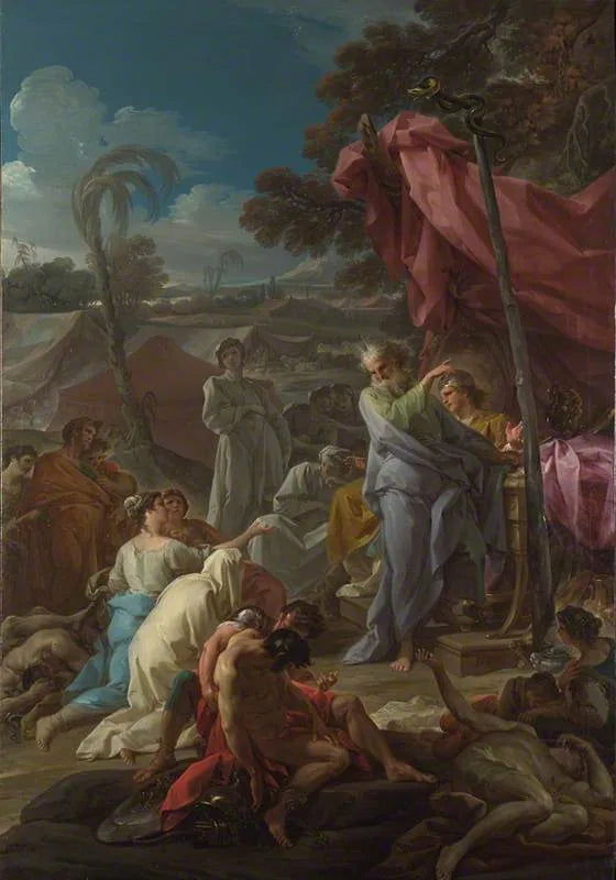 Il serpente di bronzo - Corrado Giaquinto