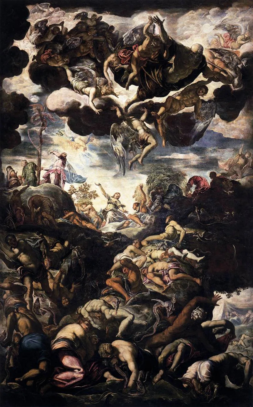 Il Serpente di bronzo - Jacopo Tintoretto
