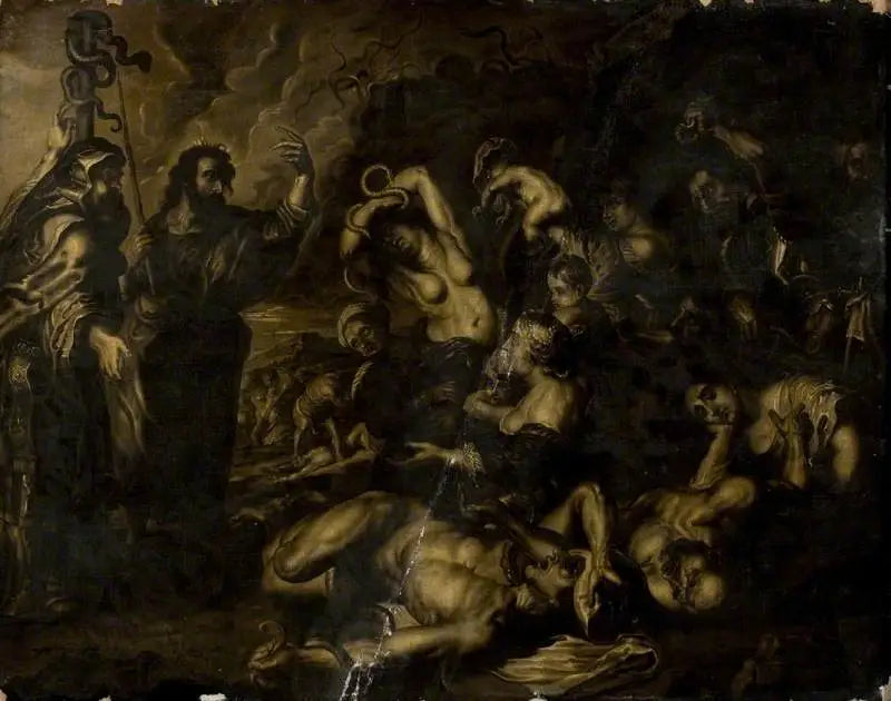 Il serpente di bronzo - Peter Paul Rubens