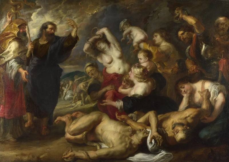 Il serpente di bronzo - Peter Paul Rubens
