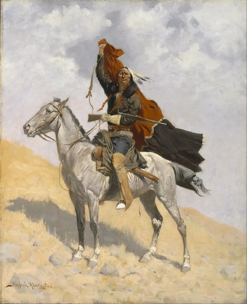 Il segnale della copertura - Frederic Remington