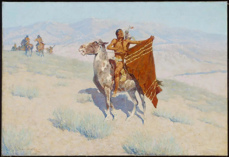 Il segnale della copertina - Frederic Remington