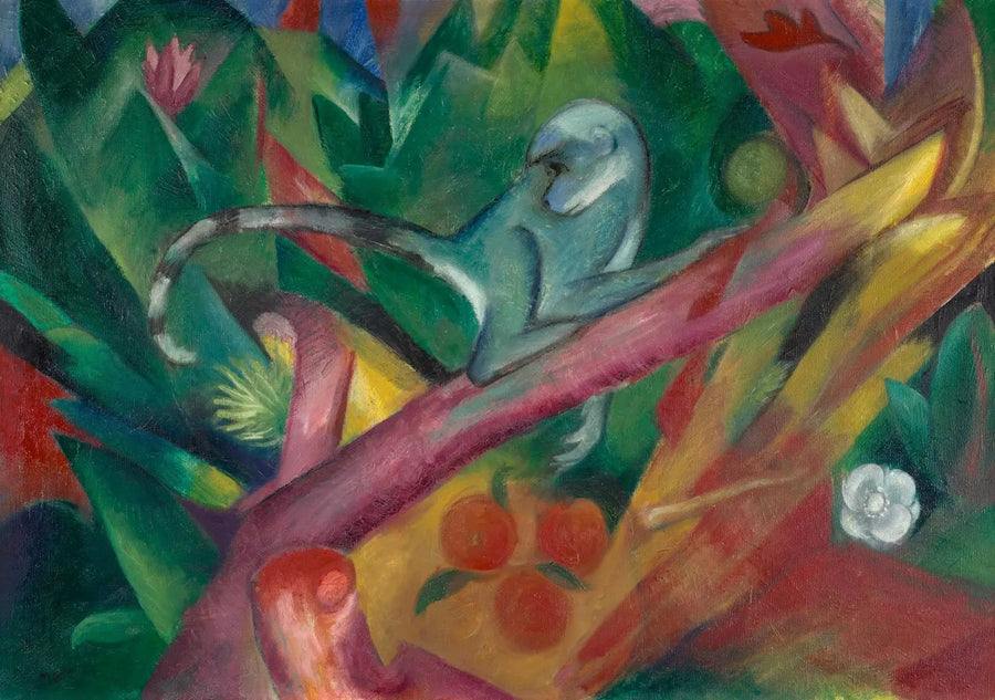 La Scimmia - Franz Marc