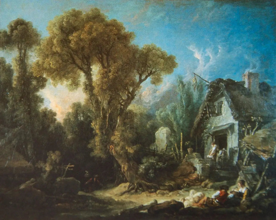 La sera (intorno a Beauvais) - François Boucher