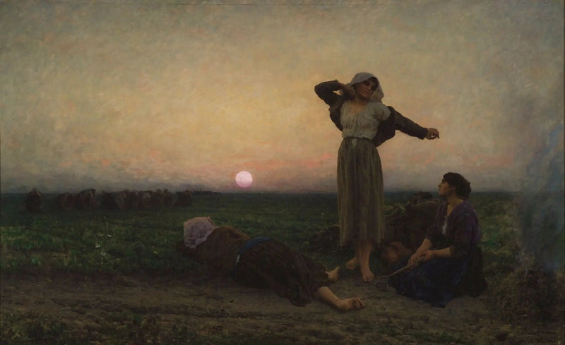 La sera - Jules Breton