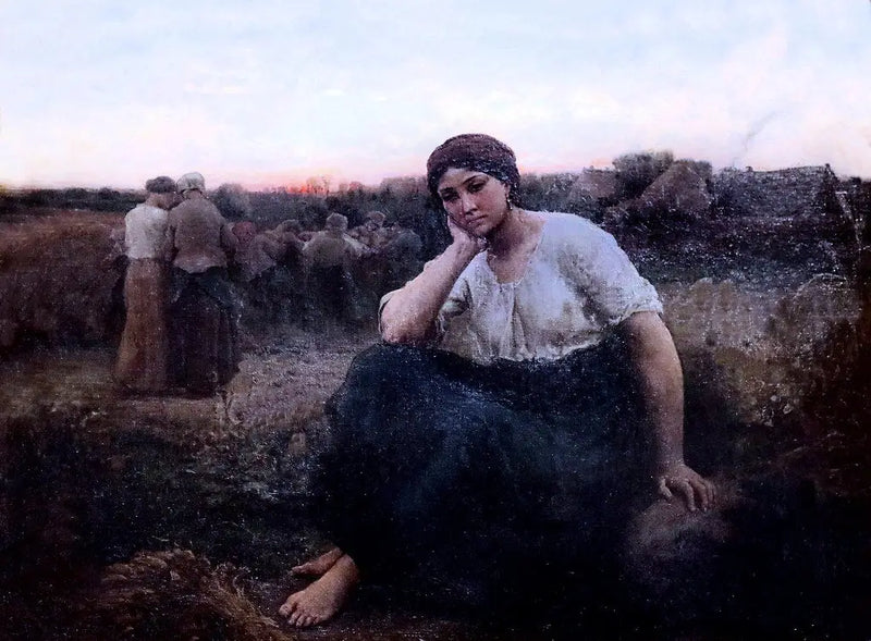 La sera - Jules Breton
