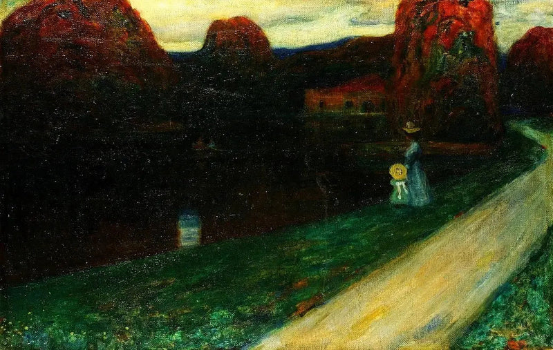 La sera. - Vassily Kandinsky