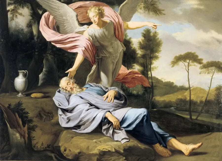 Il sonno di Elia - Louis Jean François Lagrenée
