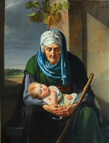 Il sonno dell'infanzia e quello della vecchiaia - Marie-Guillemine Benoist