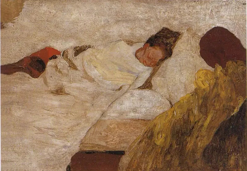 Il sonno della signora Vuillard - Édouard Vuillard