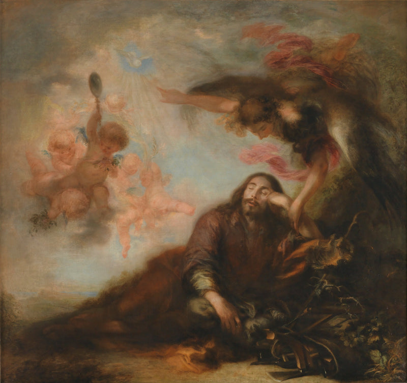 Le Songe de Saint Joseph - Francisco Herrera the younger