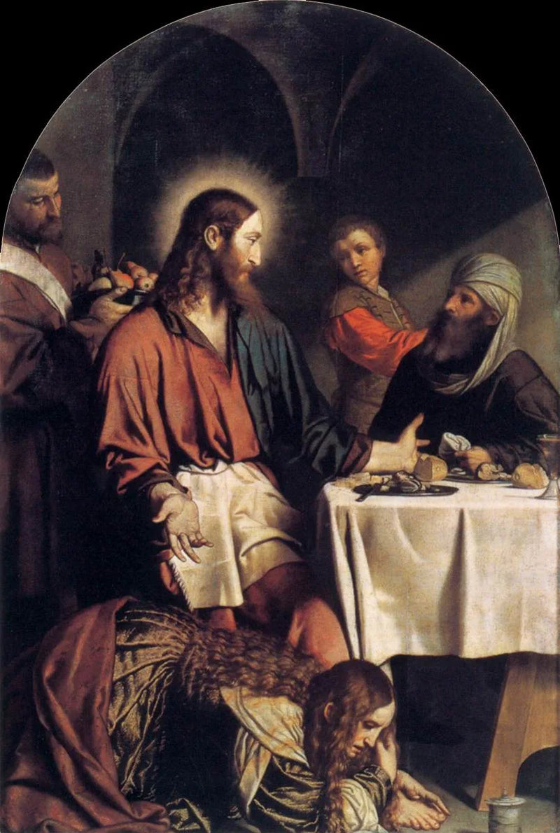 La cena chez Simon le pharisien - Alessandro Bonvicino