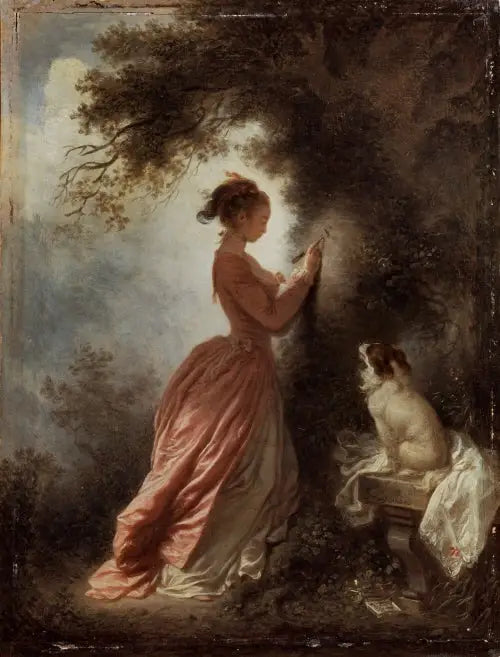 Il Ricordo - Jean-Honoré Fragonard
