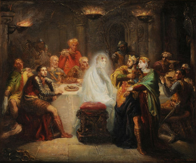 Il Fantasma di Banquo - Théodore Chassériau