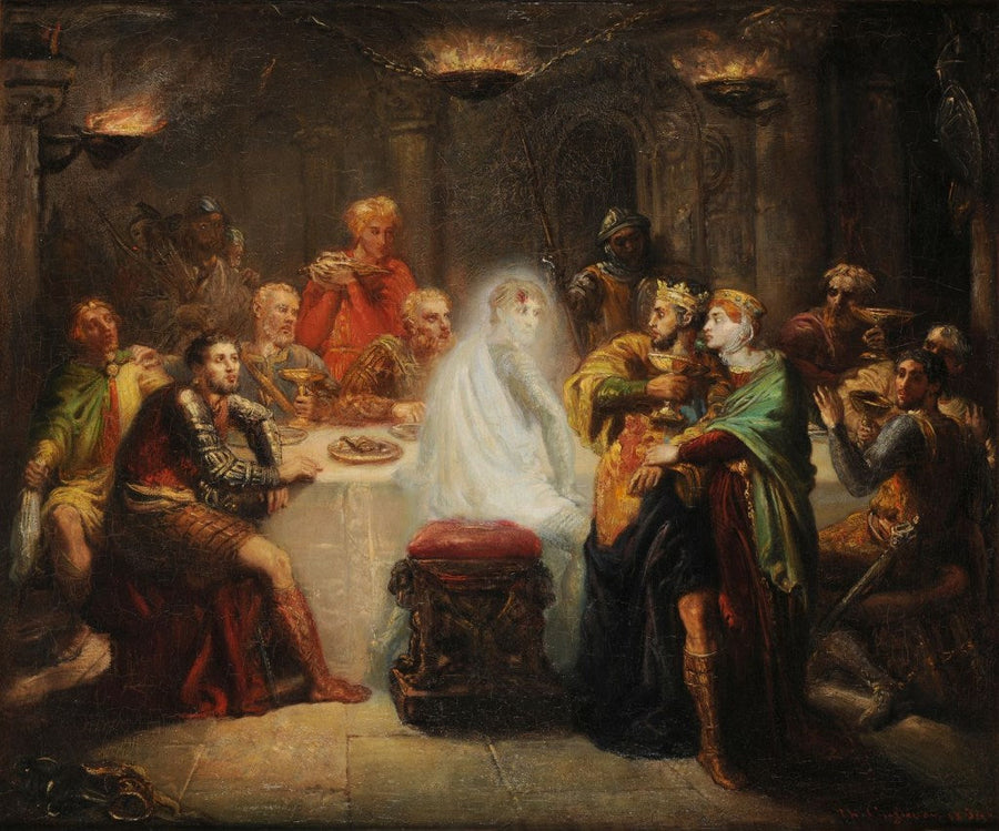 Il Fantasma di Banquo - Théodore Chassériau