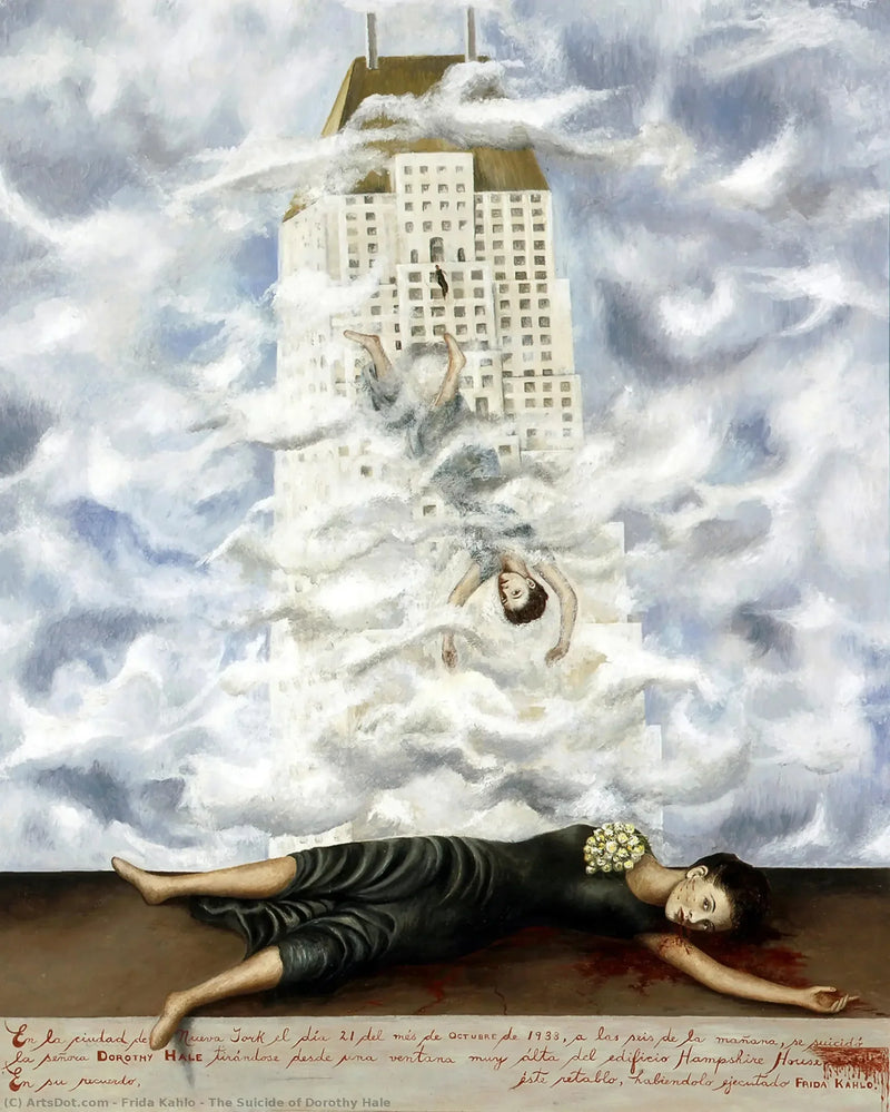 Il Suicidio di Dorothy Hale - Frida Kahlo