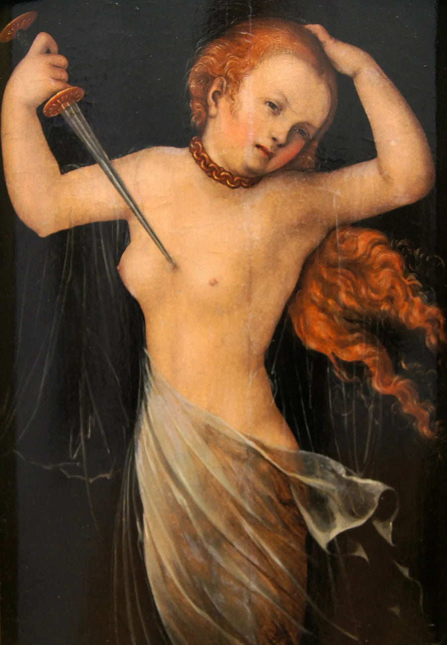 Il suicidio di Lucrezia - Lucas Cranach il Vecchio