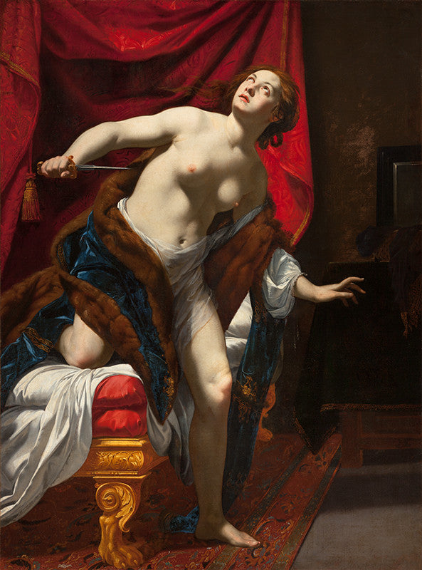 Il suicidio di Lucrezia - Simon Vouet