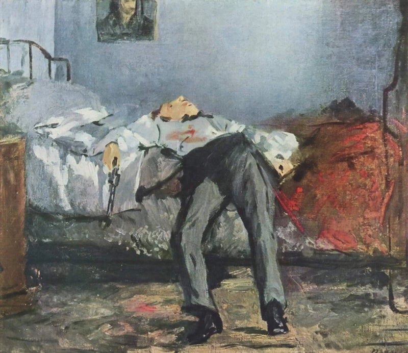 Il Suicidio - Édouard Manet