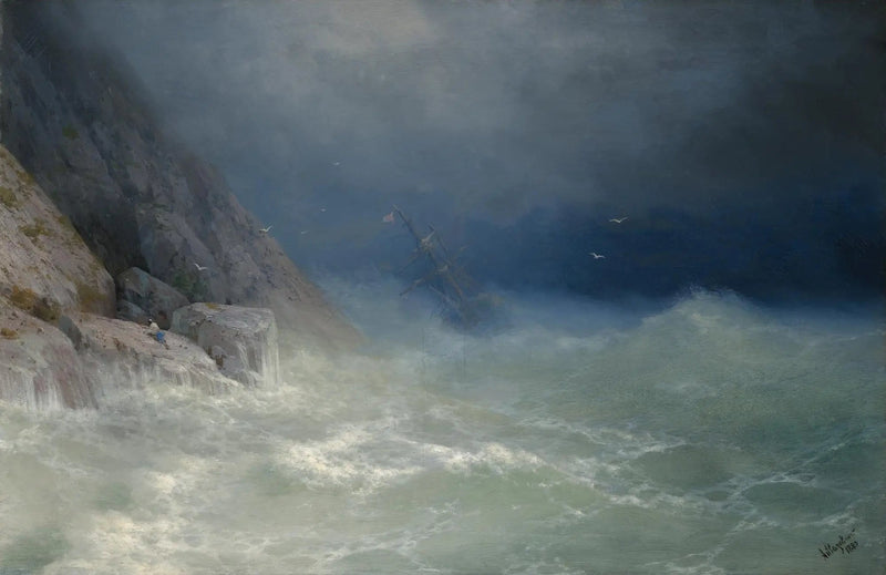 Il sopravvissuto - Ivan Aïvazovski