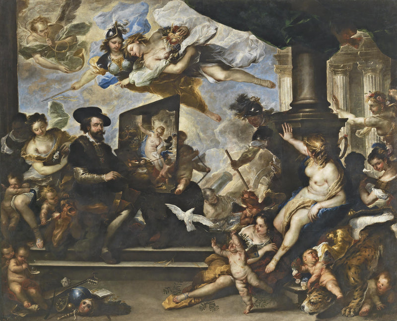 Il quadro di Rubens « L’Allégorie de la Paix » - Luca Giordano