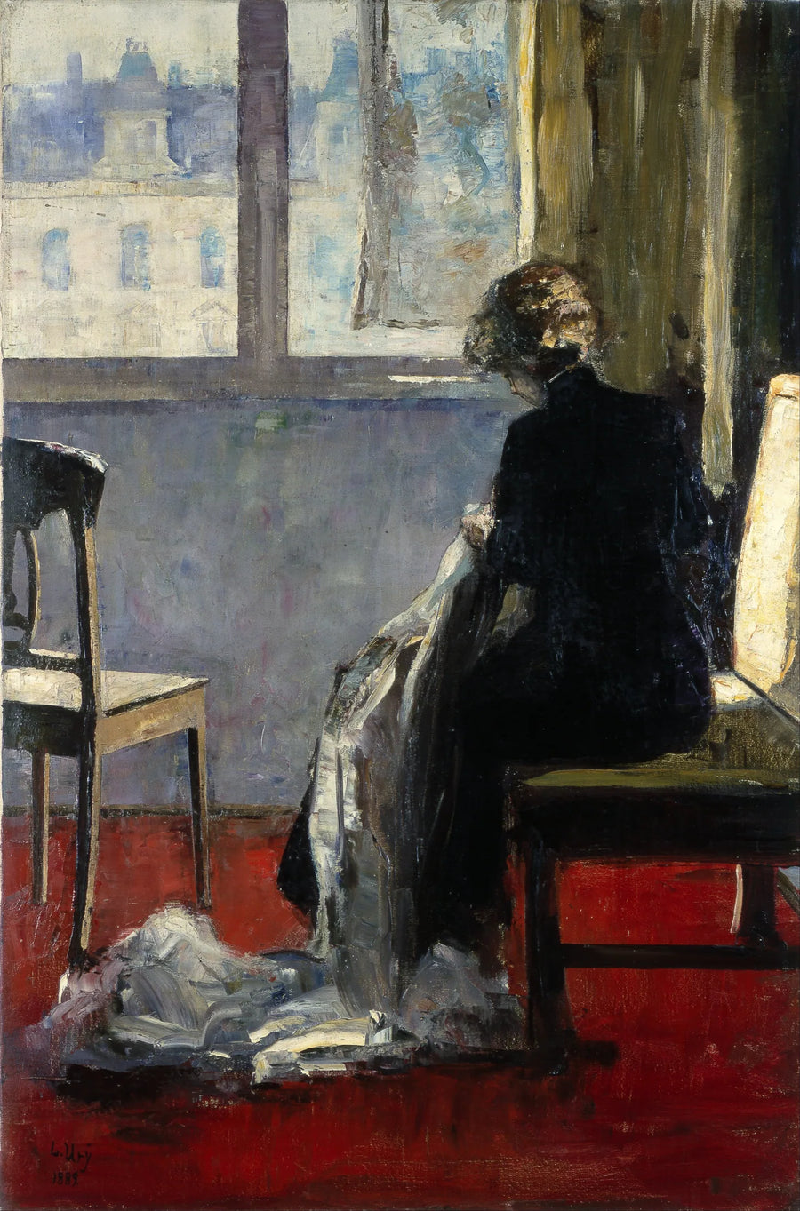 Il tappeto rosso - Lesser Ury
